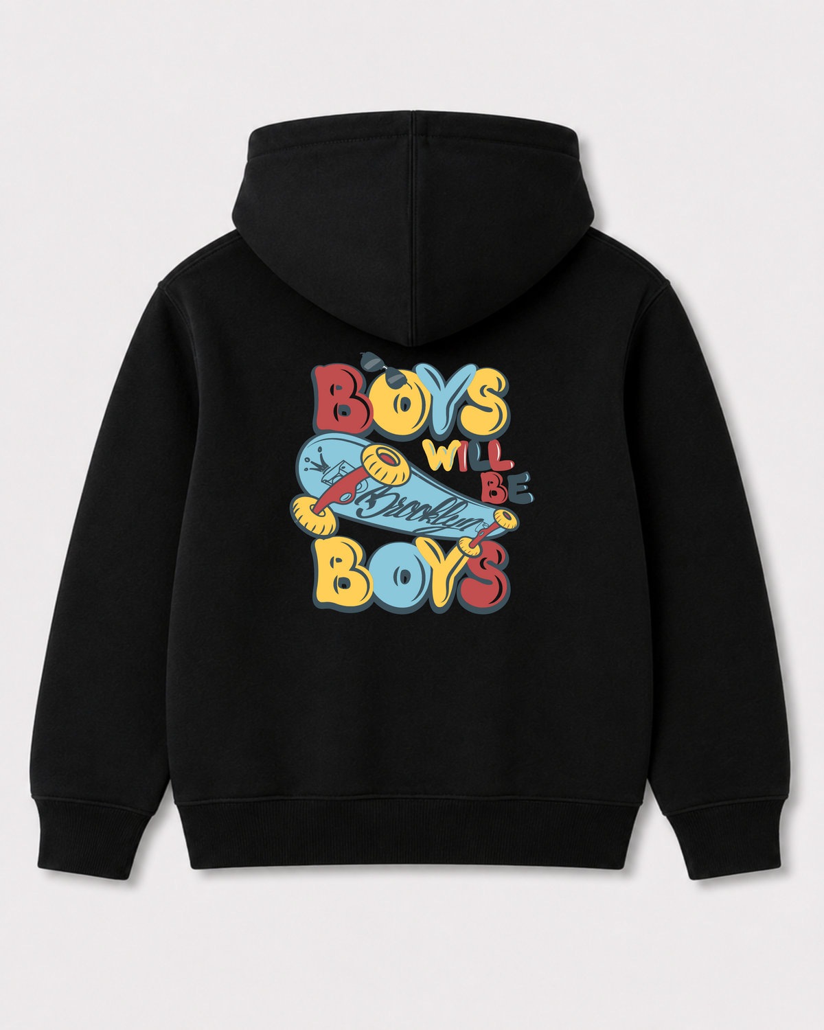 Black hoodie back 2208