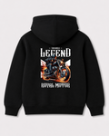 Black hoodie back 3018
