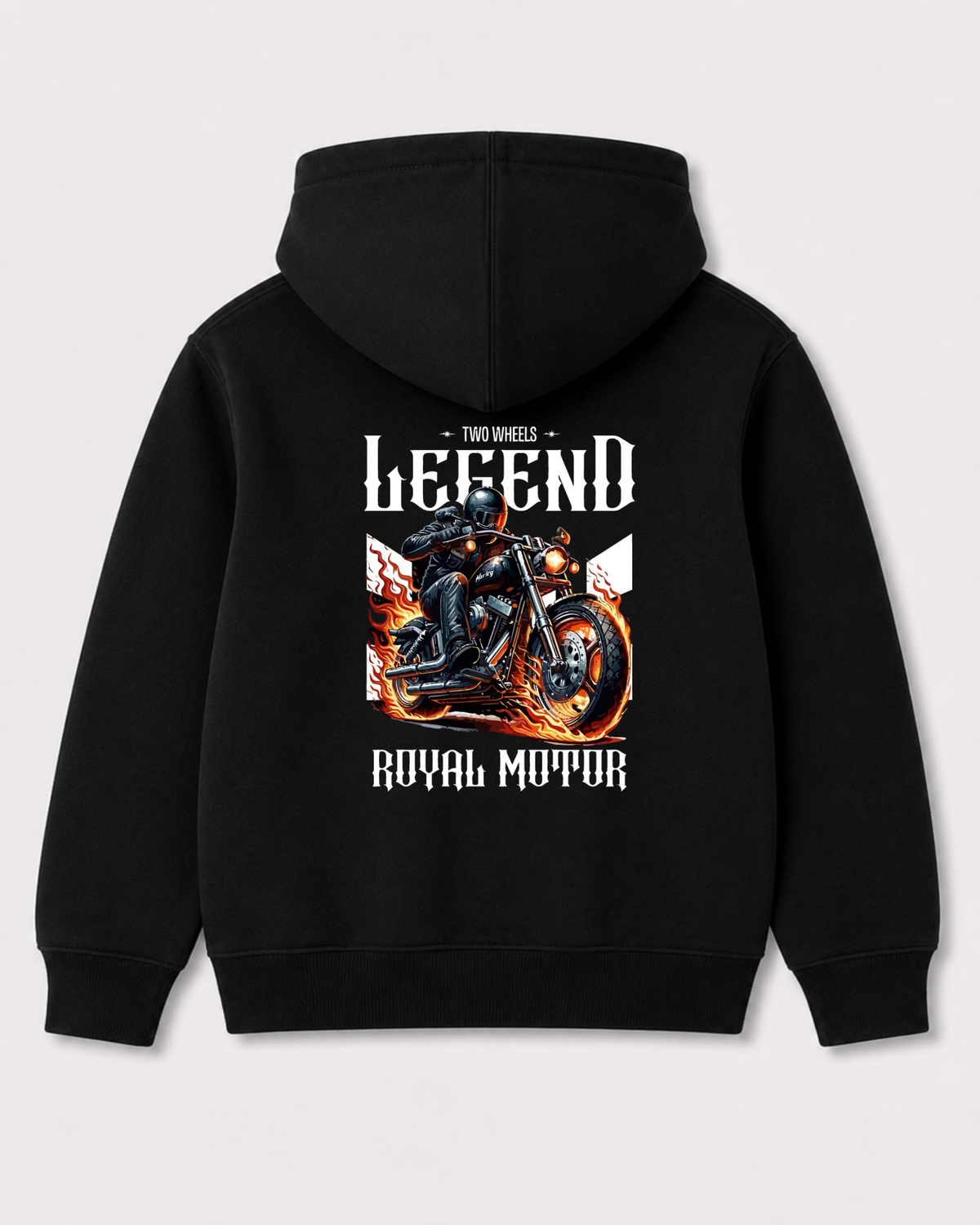 Black hoodie back 3018