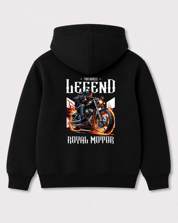 Black hoodie back 3018