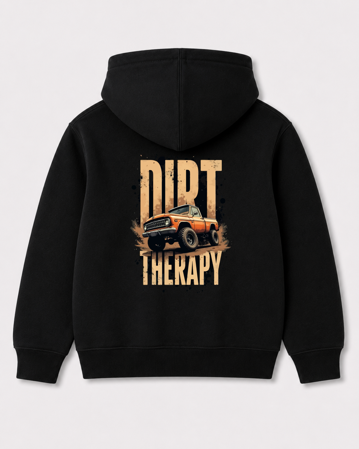 Black hoodie back 3023
