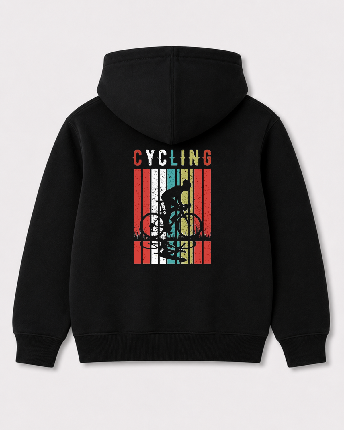 Black hoodie back 3028