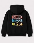 Black hoodie back 3030