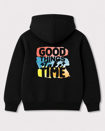 Black hoodie back 3030
