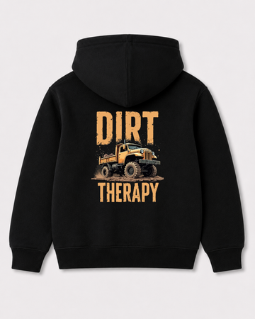 Black hoodie back 3032