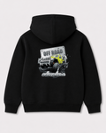 Black hoodie back 3038