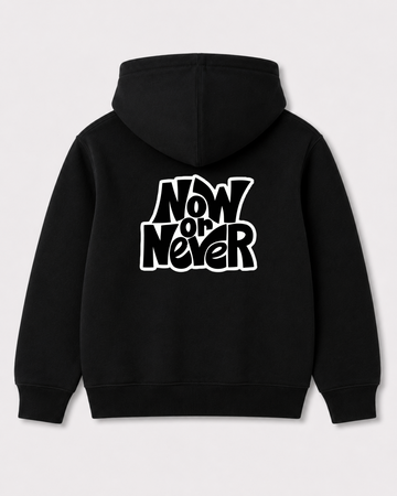 Black hoodie back 3044
