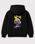 Black hoodie back 3046