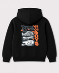 Black hoodie back 3053