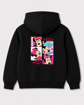 Black hoodie back 3061