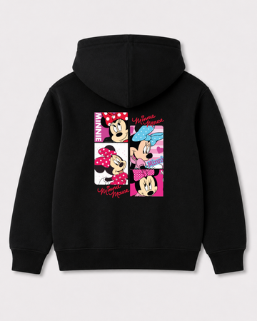 Black hoodie back 3061