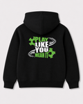 Black hoodie back 3066