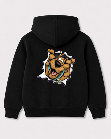 Black hoodie back 3080