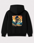 Black hoodie back 3084