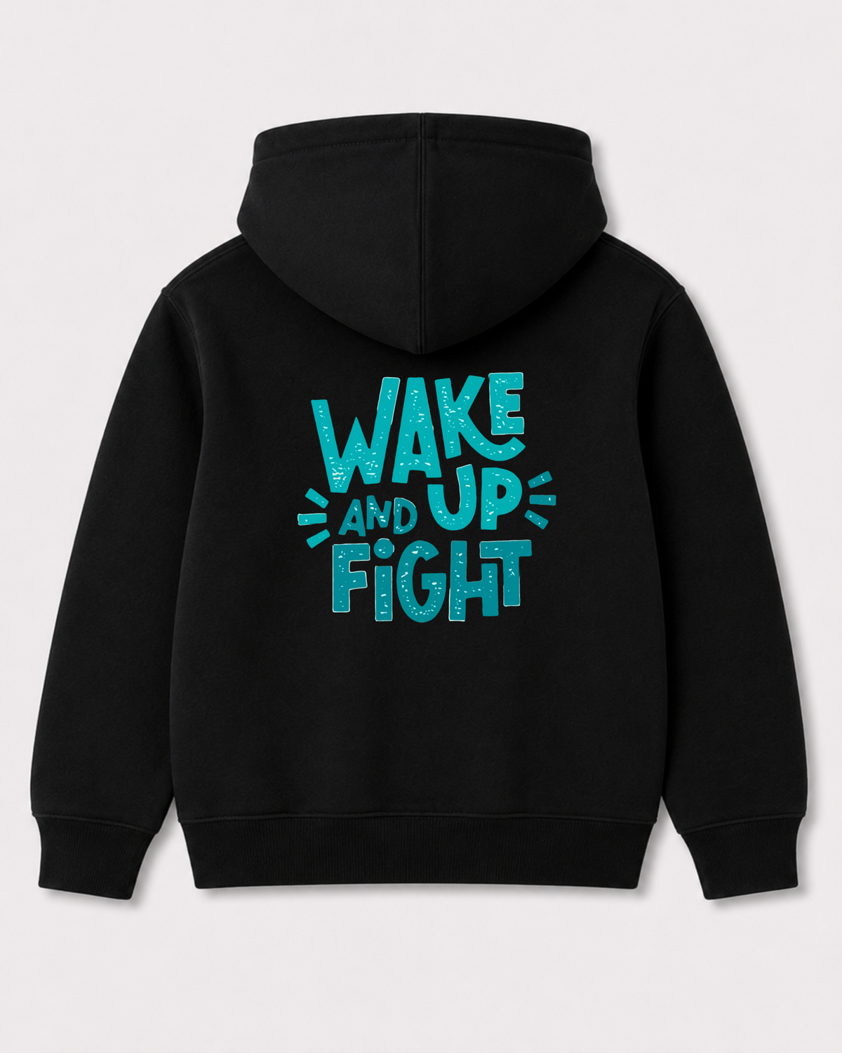 Black hoodie back 3086