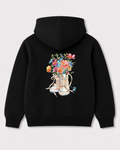 Black hoodie back 3093