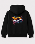 Black hoodie back 3094