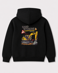 Black hoodie back 3101