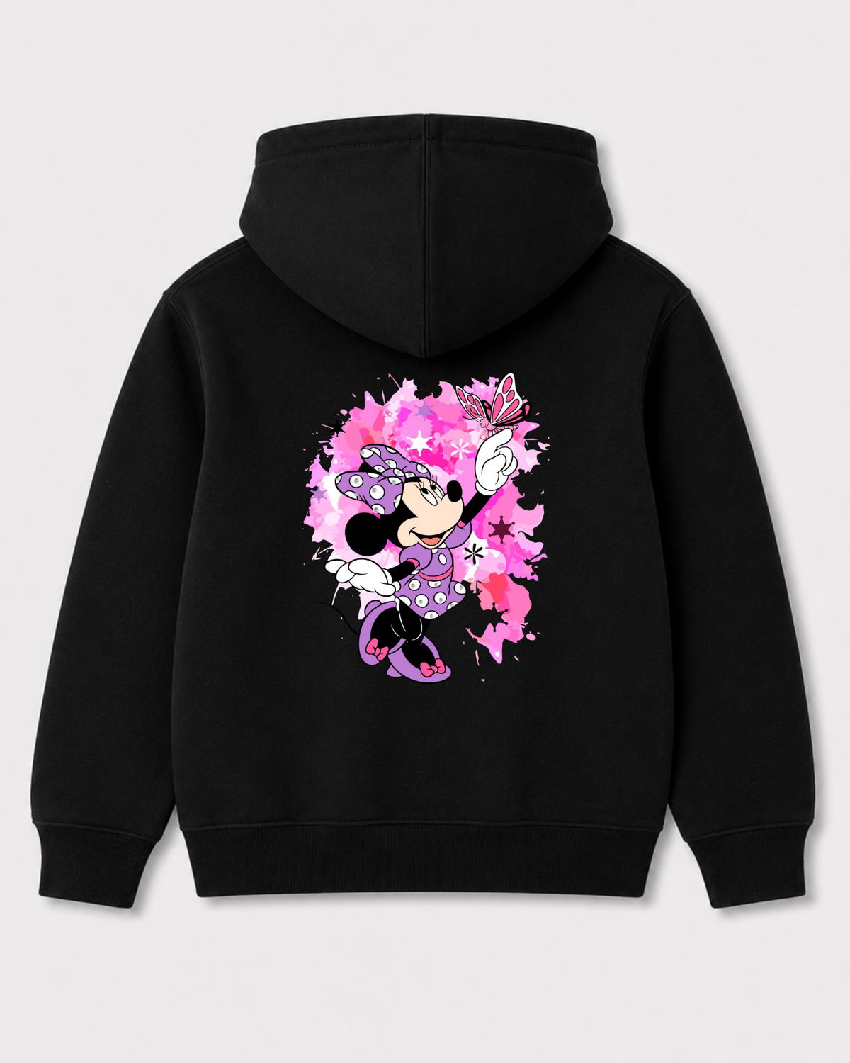 Black hoodie back 3116