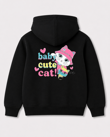 Black hoodie back 3117