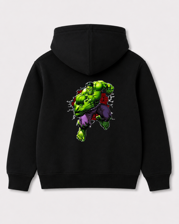 Black hoodie back 3128