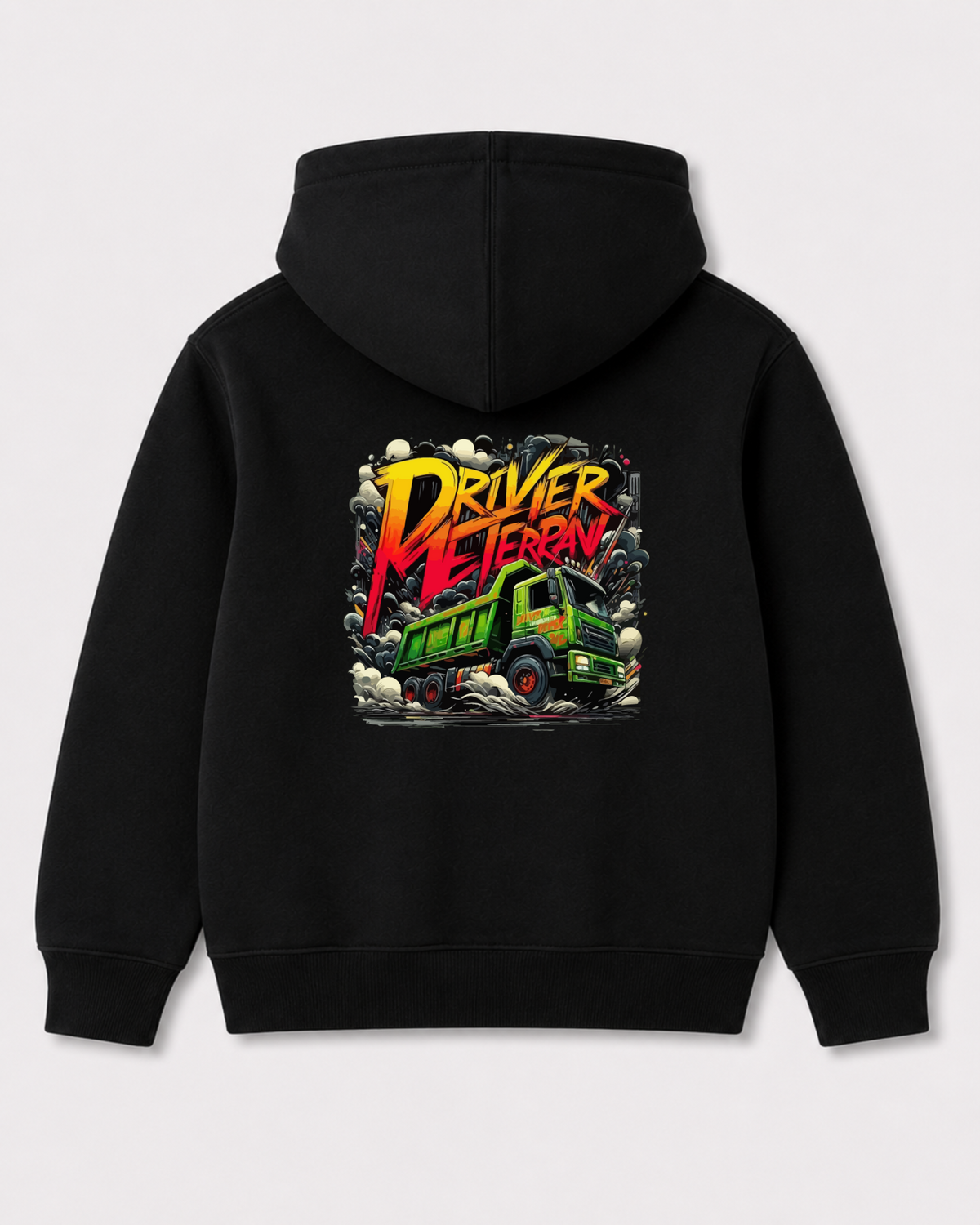 Black hoodie back 3134