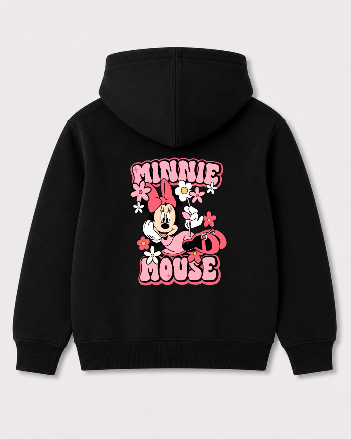 Black hoodie back 3147