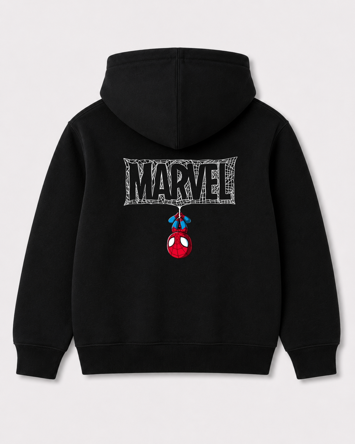 Black hoodie back 3148