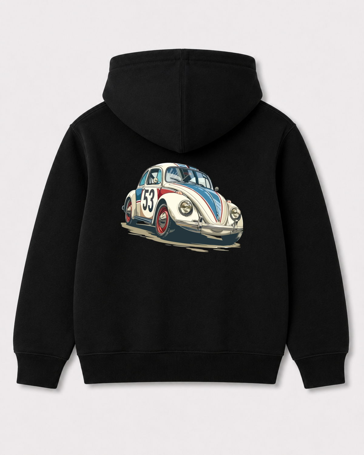 Black hoodie back 3155
