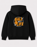 Black hoodie back 3176