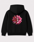 Black hoodie back 3185