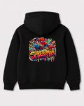 Black hoodie back 3191