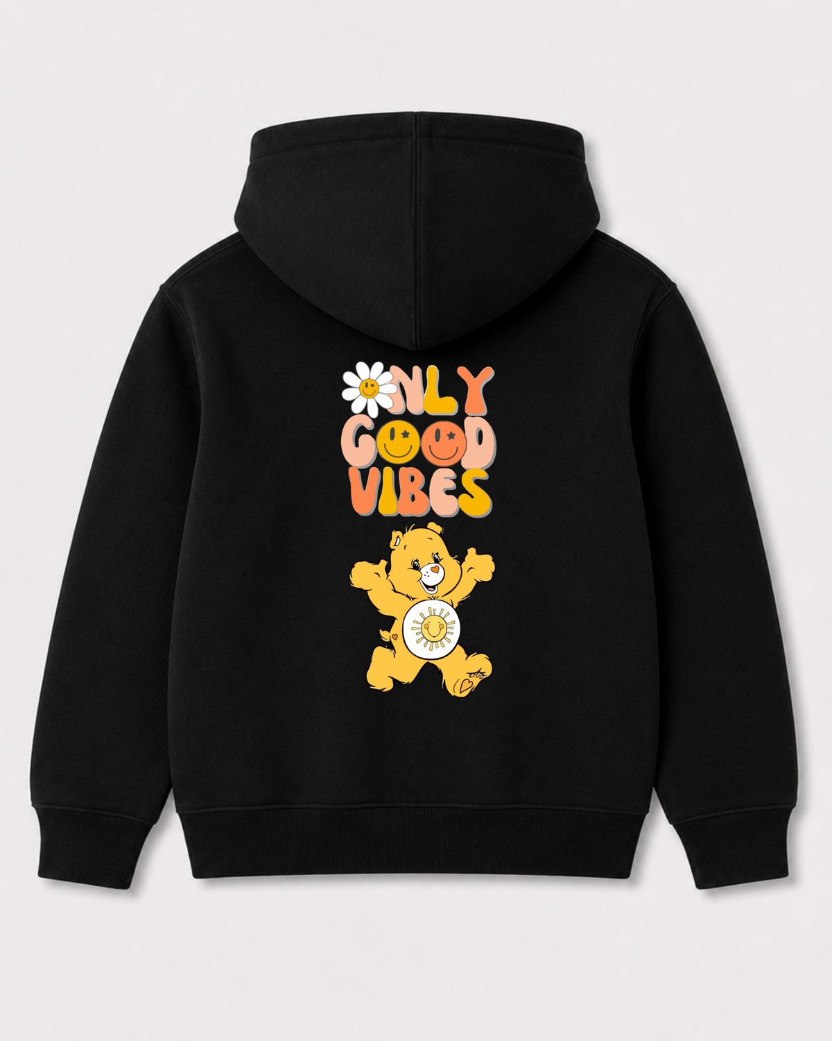 Black hoodie back 3197