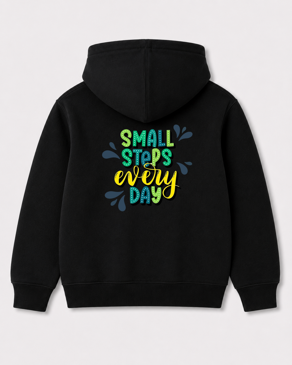 Black hoodie back 3203