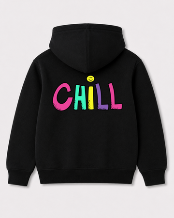 Black hoodie back 3207