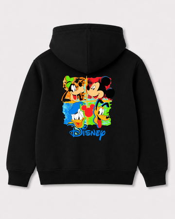 Black hoodie back 3223