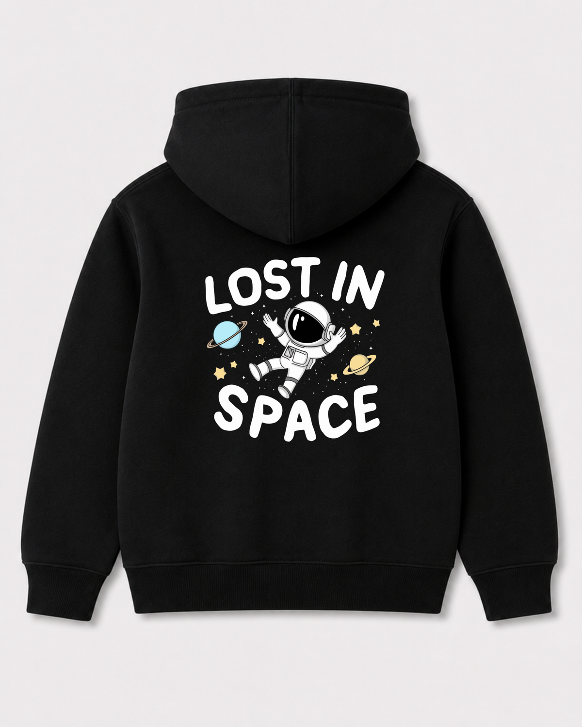 Black hoodie back 3224