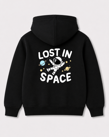 Black hoodie back 3224