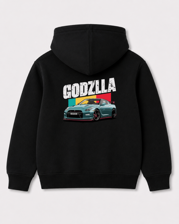 Black hoodie back 3247
