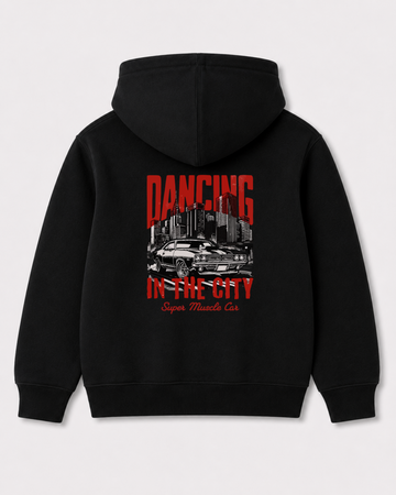 Black hoodie back 3253
