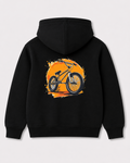 Black hoodie back 3263