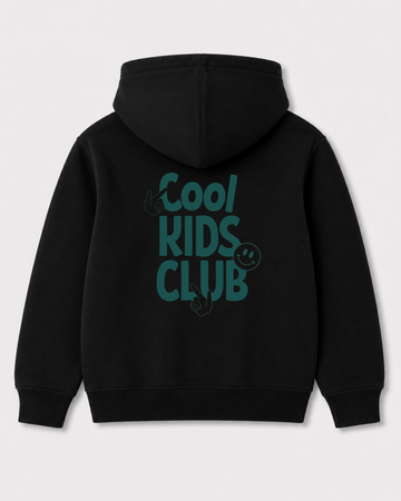 Black hoodie back 3267