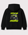 Black hoodie back 3291