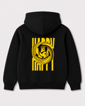 Black hoodie back 3293