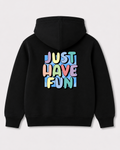 Black hoodie back 3303