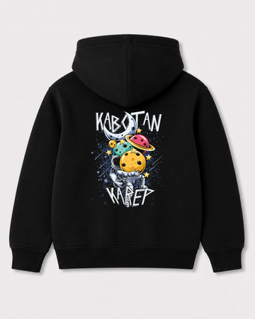 Black hoodie back 3304