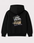 Black hoodie back 3322