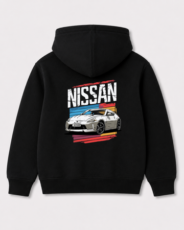 Black hoodie back 3351