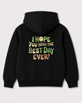 Black hoodie back 3359