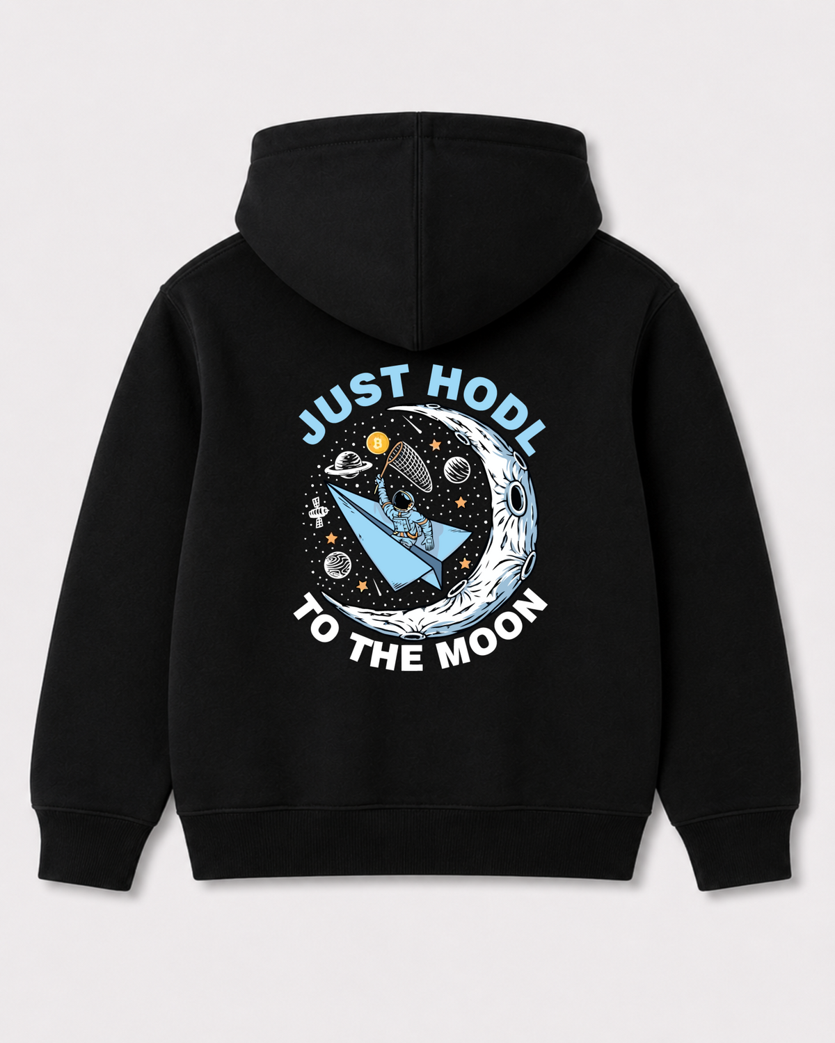 Black hoodie back 3360
